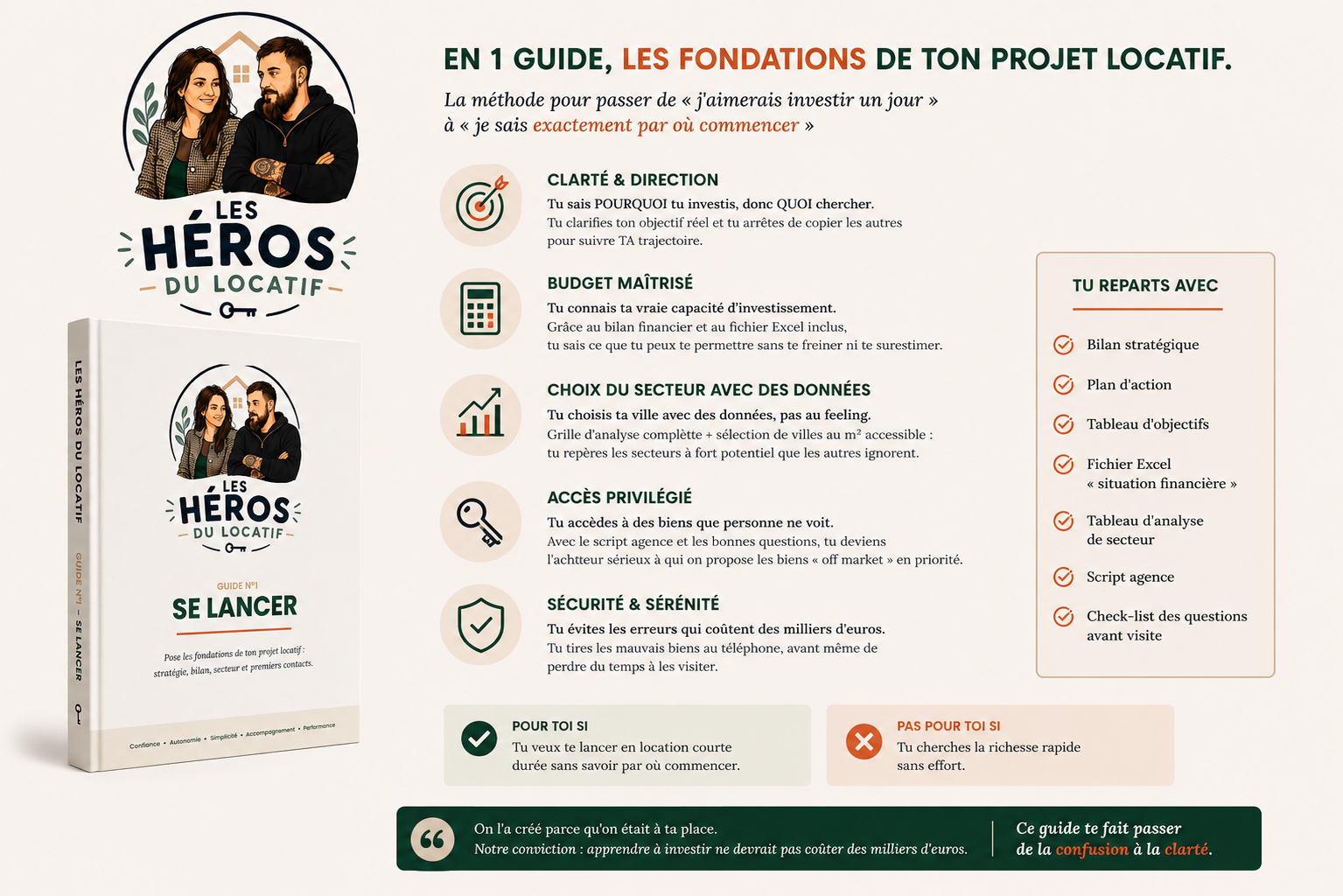 SE LANCER — Le guide pour réussir ton premier investissement en location courte durée