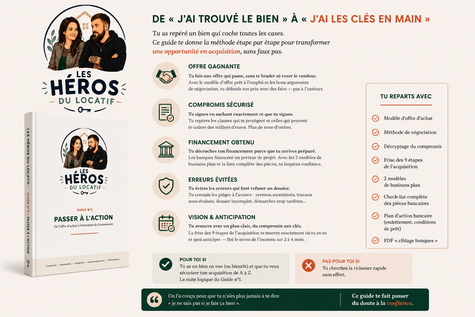 Guide n°2 : Passer à l'action