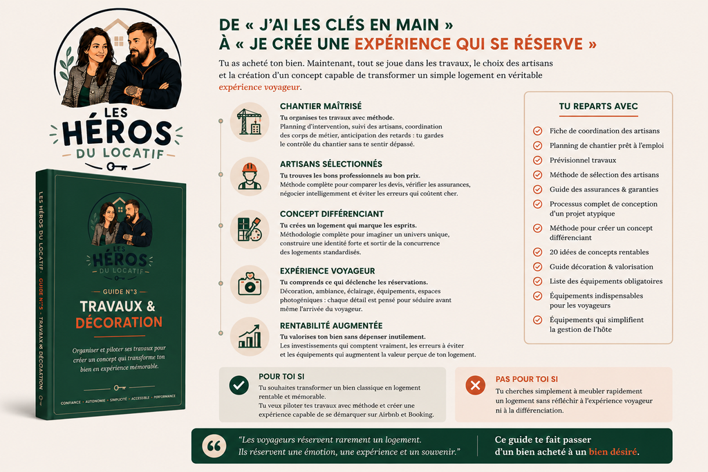 Guide n°3 : Travaux & Décoration