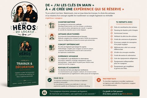 Guide n°3 : Travaux & Décoration